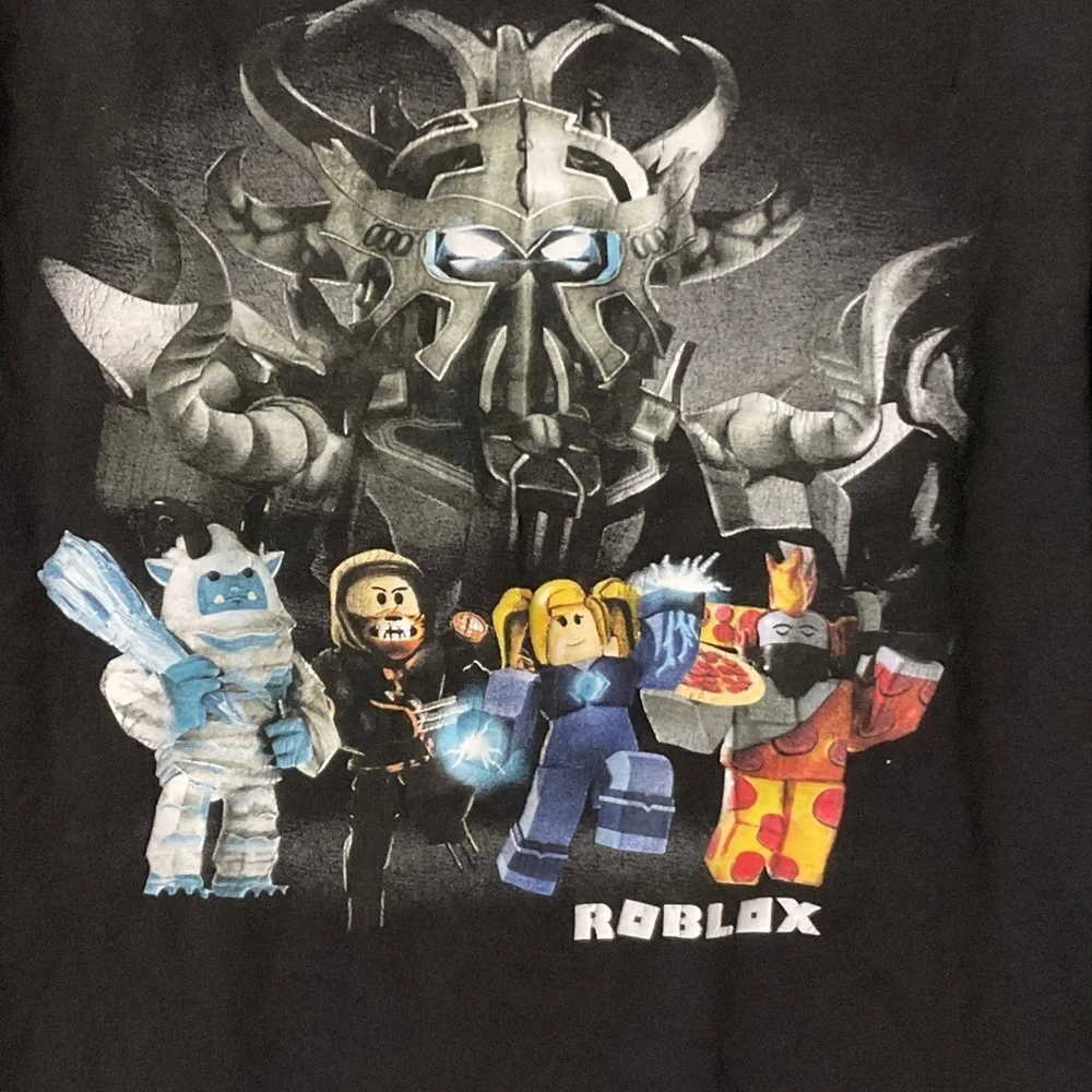 Old Navy Black Graphic Kids Tee
